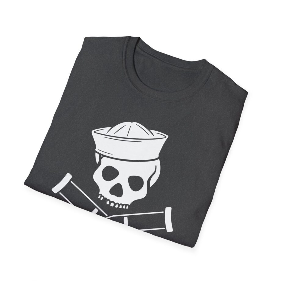 Jackass Sailor Skull & Crossbones Unisex Softstyle T-Shirt