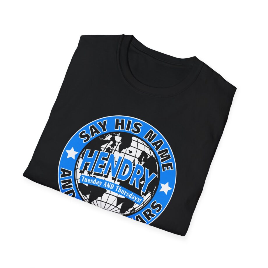 Say His Name Joe Hendry  Unisex Softstyle T-shirt
