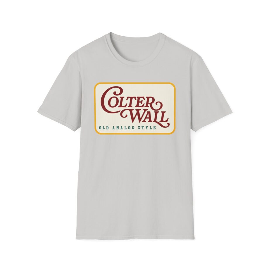Colter Wall Old Analog Style Unisex Softstyle T-shirt