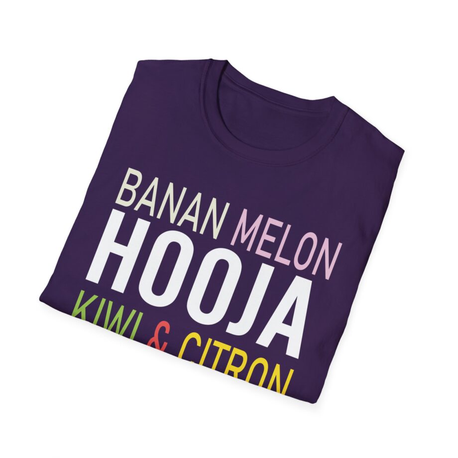 Hooja Banan Melon Kiwi & Citron Unisex Softstyle T-shirt