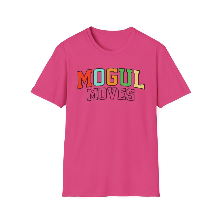 Mogul Moves Bone Unisex Softstyle T-shirt
