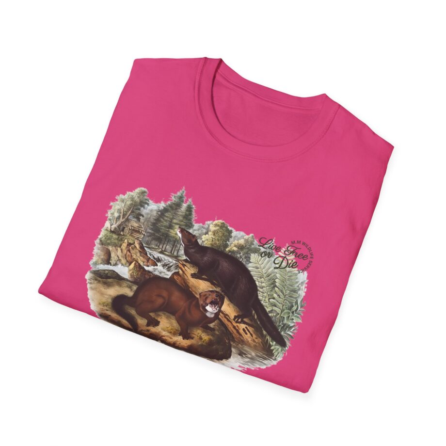 Live Free or Die in Mogul Hampshire Unisex Softstyle T-shirt