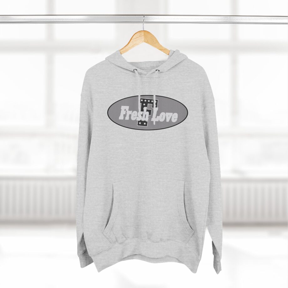 Fresh Love Three Panel Fleece Hoodie