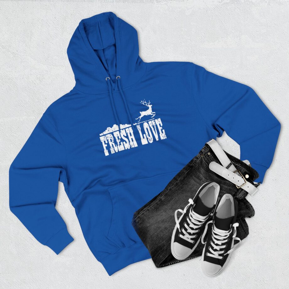 Fresh Love Three Panel Fleece Hoodie