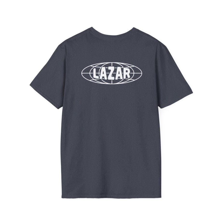 Lazarbeam Globe Indigo Unisex Softstyle T-Shirt