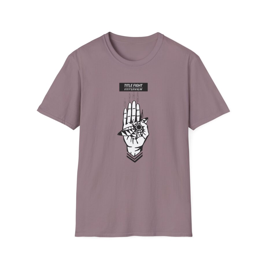 Title Fight Hyperview Hand Unisex Softstyle T-Shirt