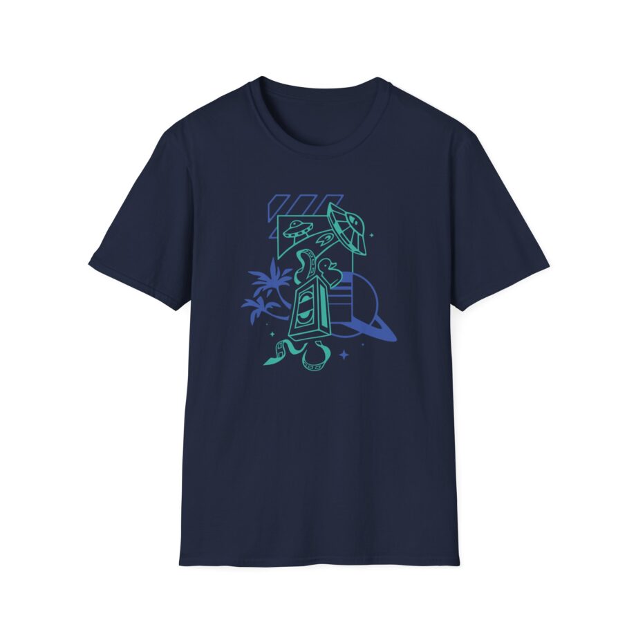 Quackity Cali Neon Unisex Softstyle T-shirt