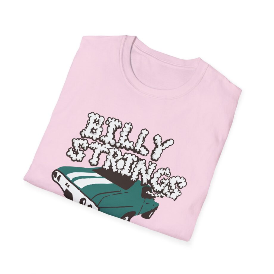 Billy Strings Imogene + Willie X Billy Strings Highway Prayers Green Car Unisex Softstyle T-shirt