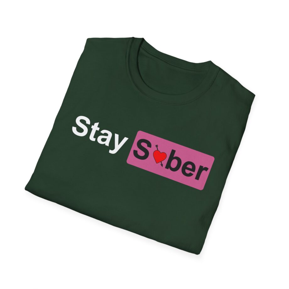 D’aydrian Harding Stay Sober Valentine's Day Unisex Softstyle T-shirt