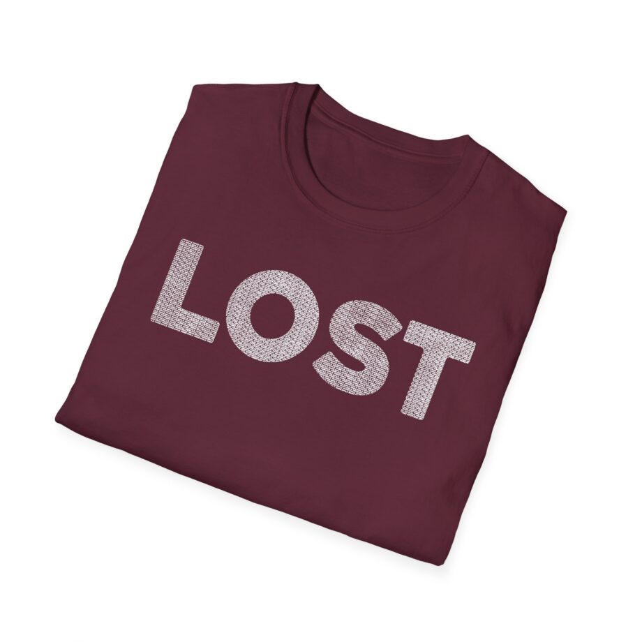 Unisex Softstyle T-Shirt - 'LOST' Statement Tee for Trendy Casual Wear