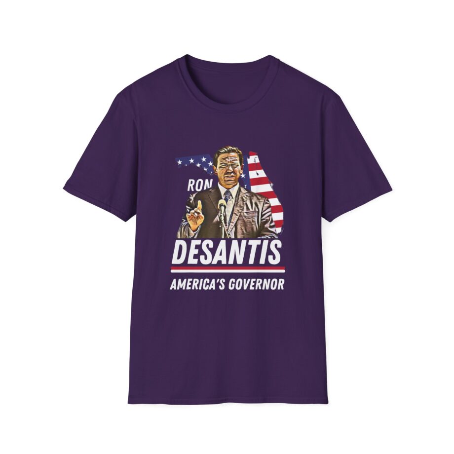 Ron Desantis America's Governor Unisex Softstyle T-shirt
