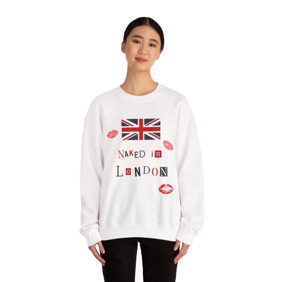 Chappell Roan Naked in London Unisex Heavy Blend Crewneck Sweatshirt