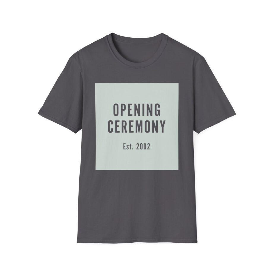 Rewinside Opening Ceremony Est. 2002 Unisex Softstyle T-shirt
