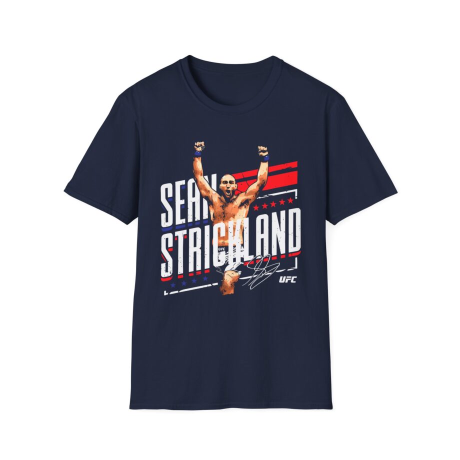 Sean Strickland Stars & Stripes Unisex Softstyle T-shirt