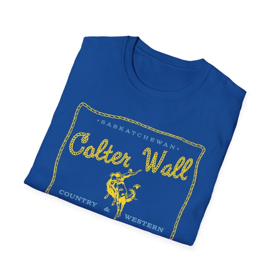 Colter Wall Saskatchewan Unisex Softstyle T-shirt
