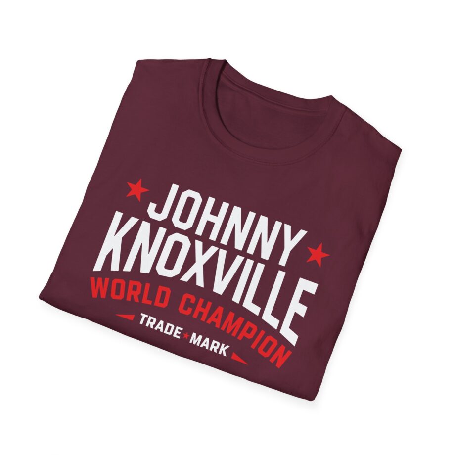 Jackass Johnny Knoxville World Champion Trade Mark Unisex Softstyle T-Shirt