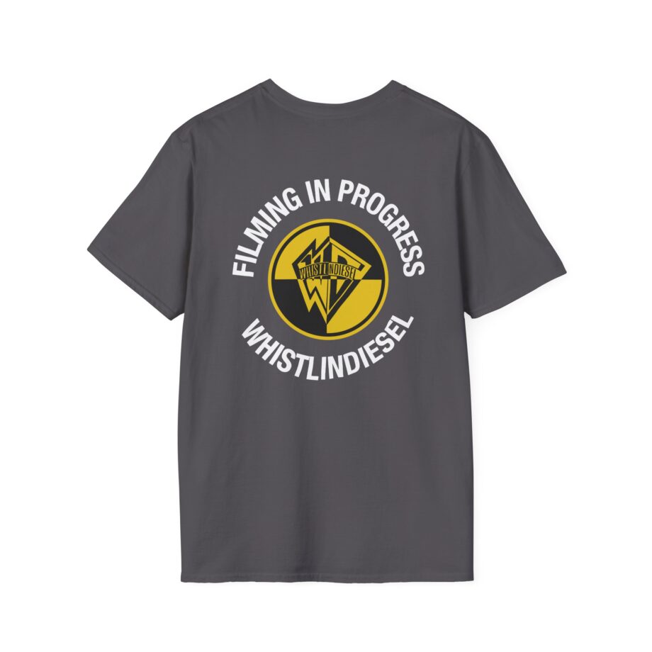 Whistlindiesel Filming in Progress Unisex Softstyle T-shirt
