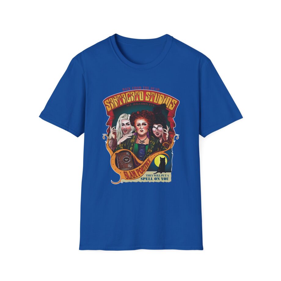 The Basement Yard Hocus Pocus Slam Poetry Unisex Softstyle T-shirt