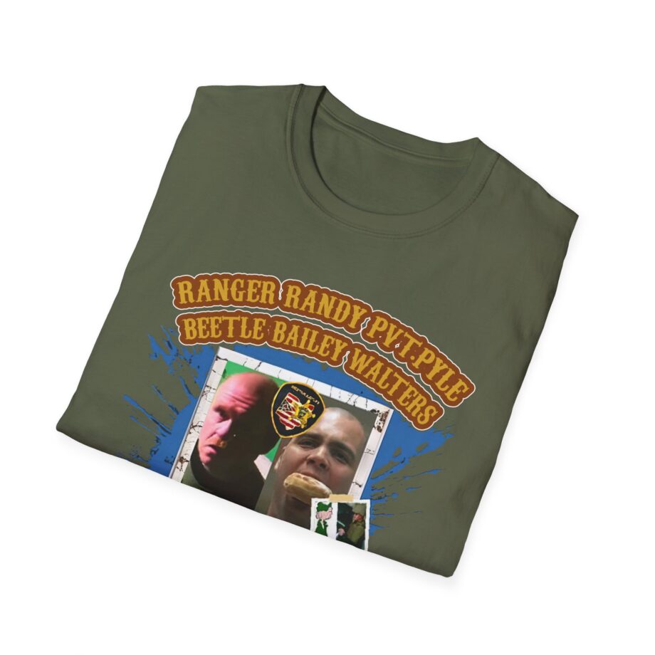 Afroman Ranger Randy Prvate Pyle Beetle Bailey Walters Unisex Softstyle T-Shirt