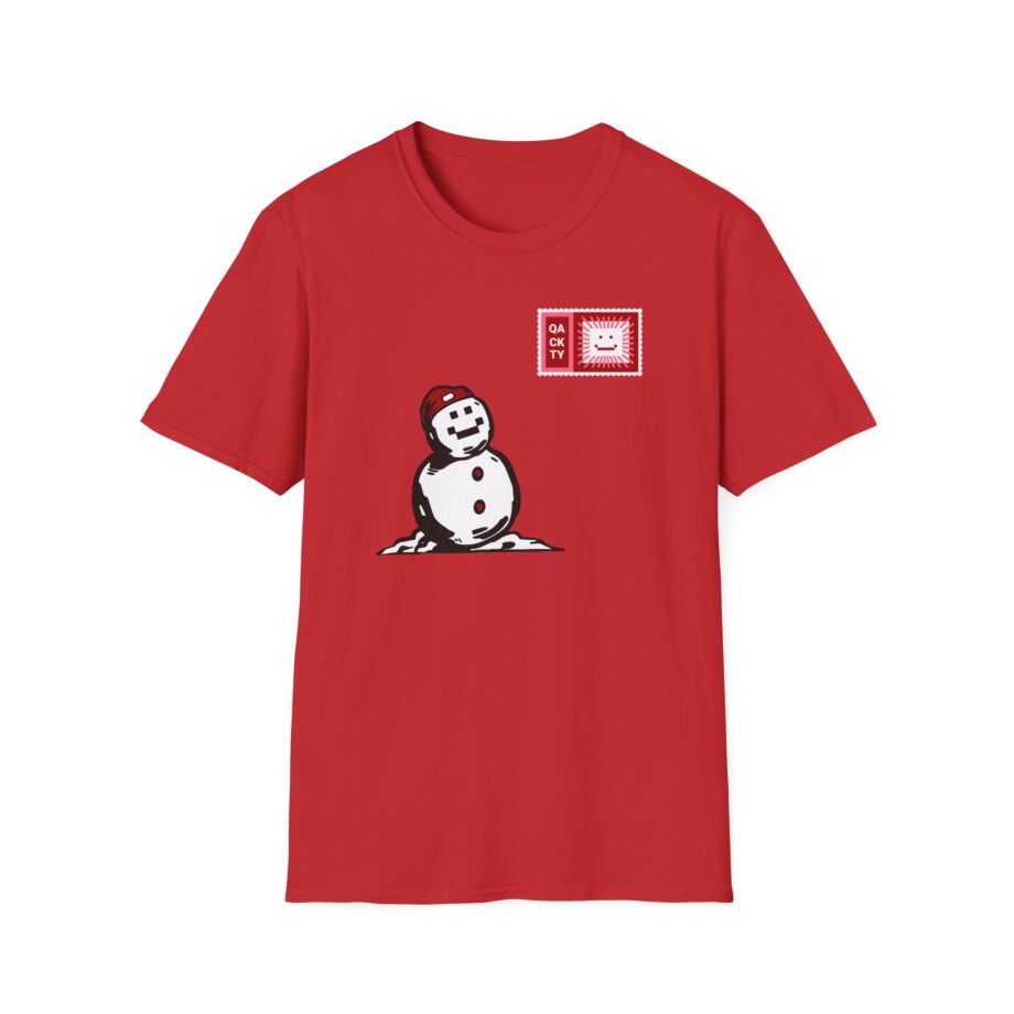 Quackity Snowman Unisex Softstyle T-shirt