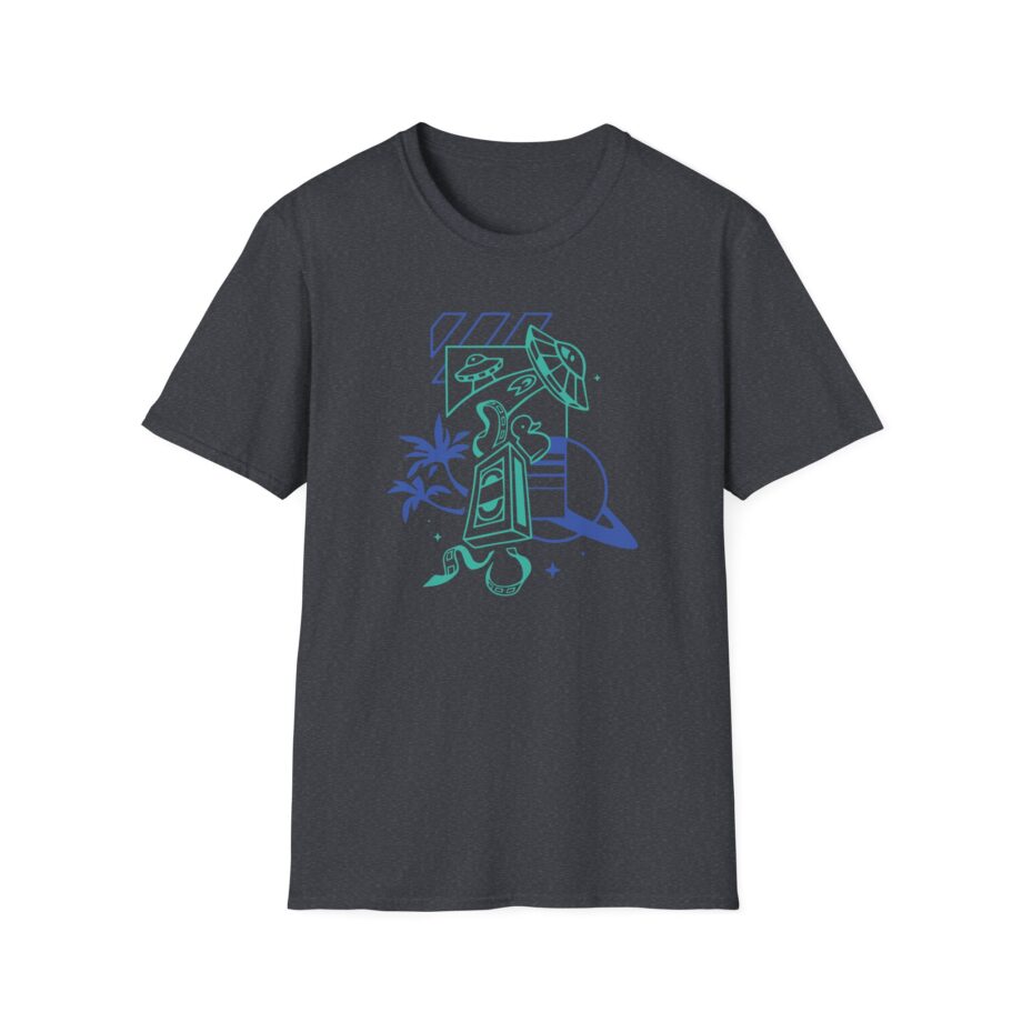 Quackity Cali Neon Unisex Softstyle T-shirt
