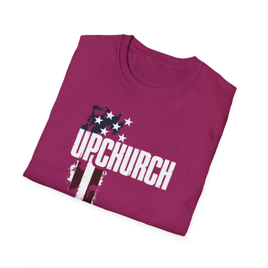Upchurch Family American Flag Graphic Unisex Softstyle T-Shirt