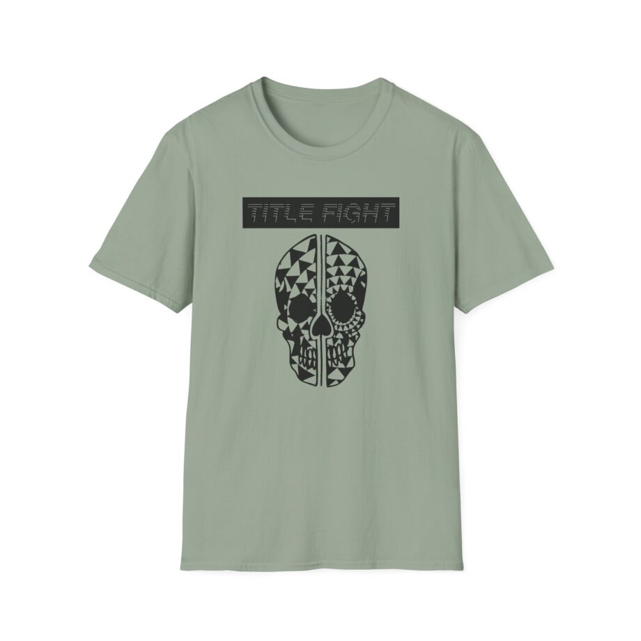 Title Fight Split Skull Unisex Softstyle T-Shirt