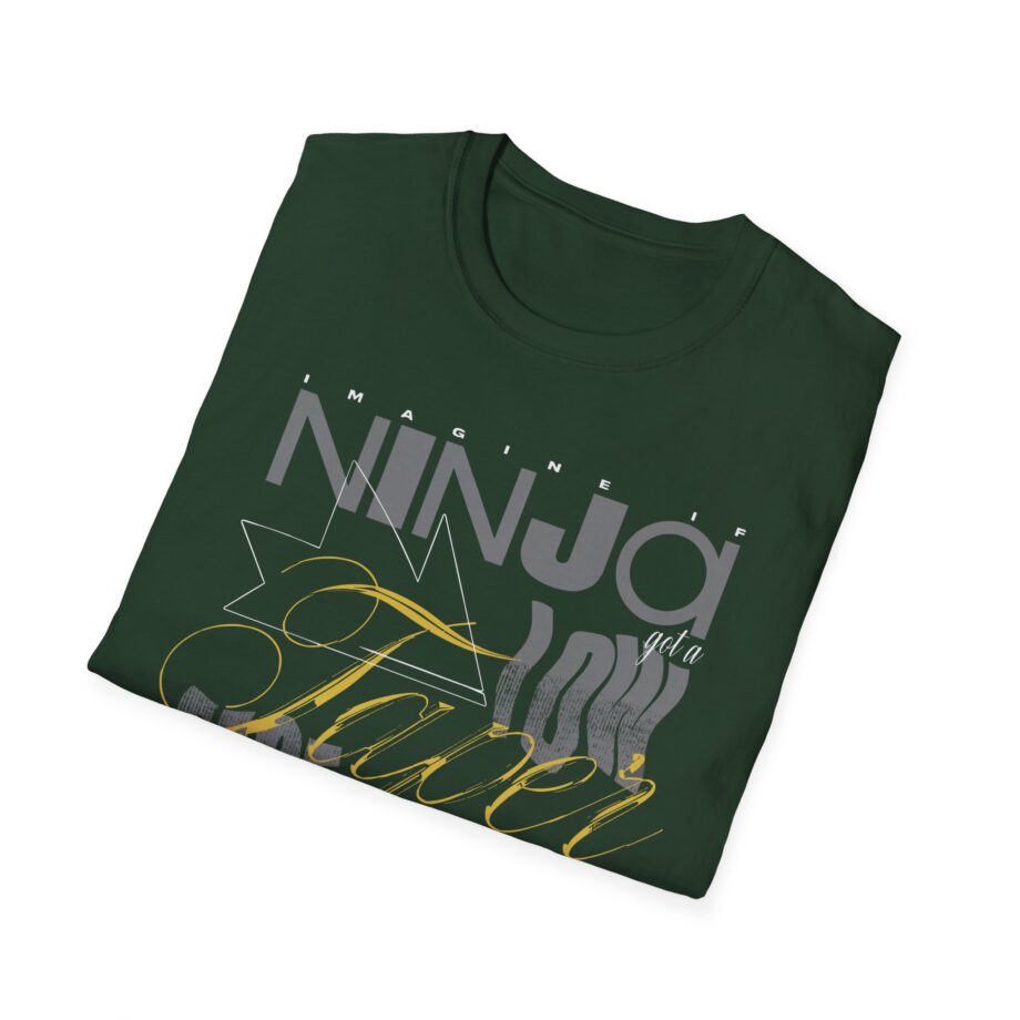 Ninja  Low Taper Fade Unisex Softstyle T-shirt