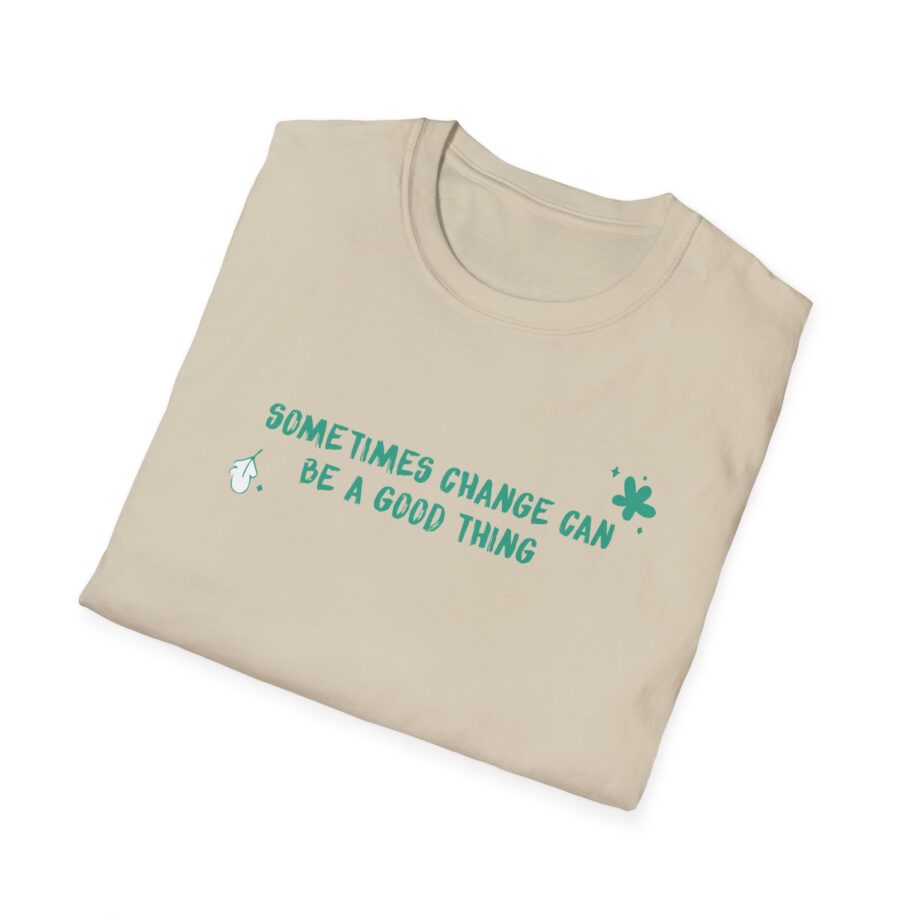 Heartstopper Sometimes Change Can Be a Good Thing Unisex Softstyle T-Shirt