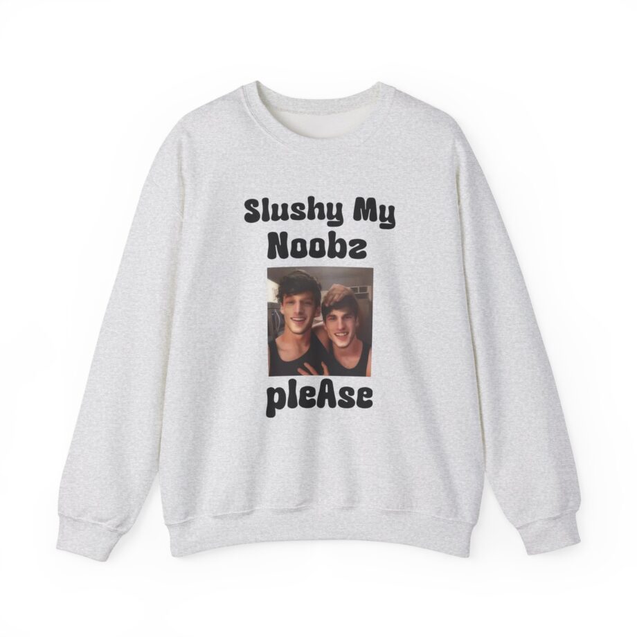 Slushy Noobz Martin and Hamzah Comedy Unisex Heavy Blend Crewneck Sweatshirt