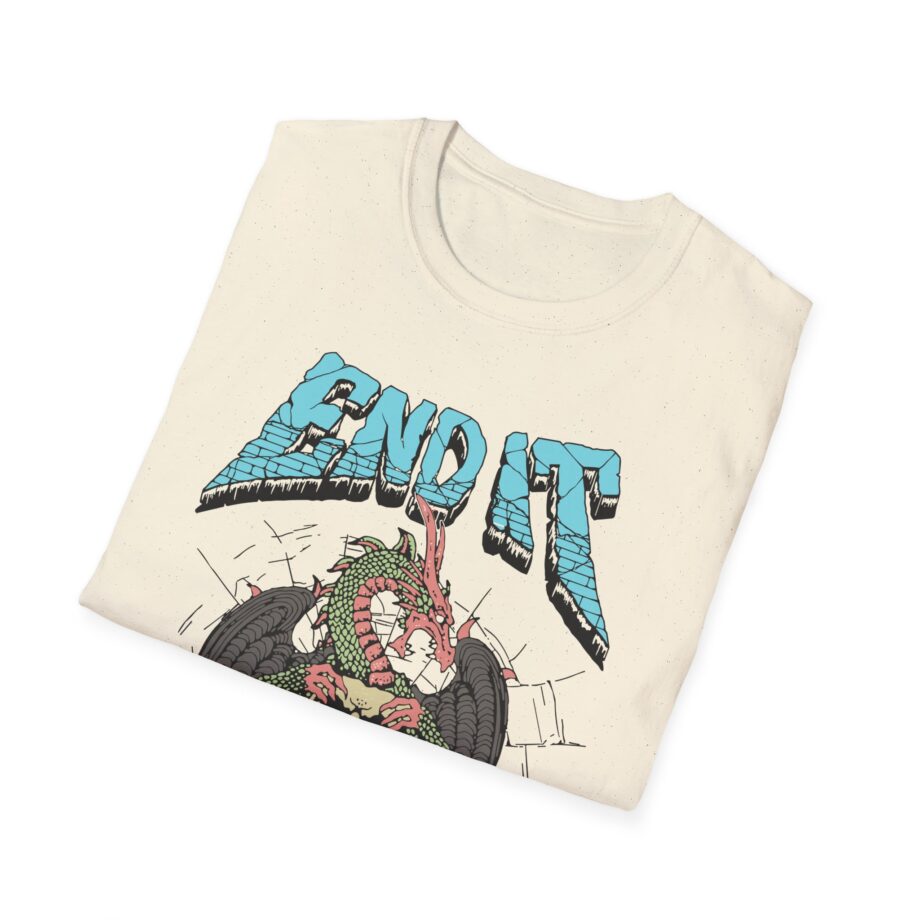 End It Dragon Skull Unisex Softstyle T-Shirt