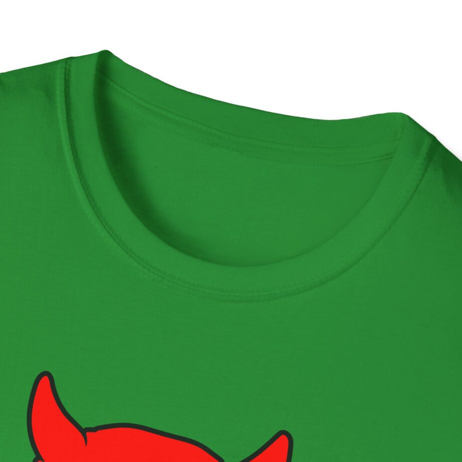 Jackass Devil Horns Skull & Crossbones Unisex Softstyle T-Shirt