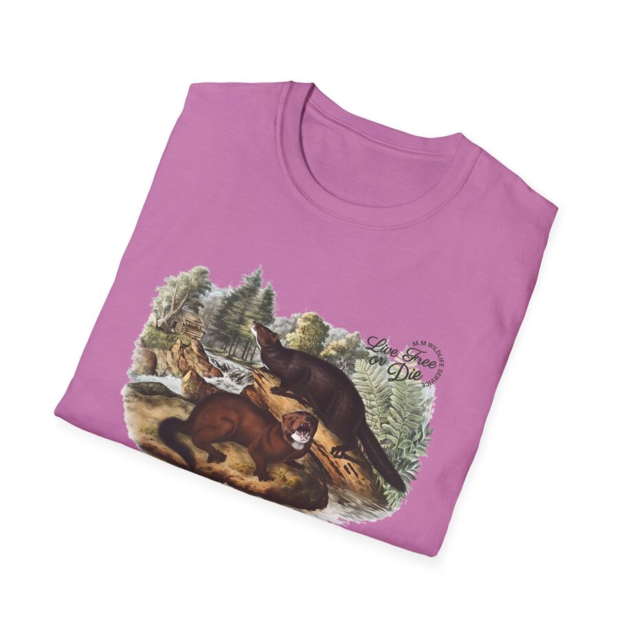 Live Free or Die in Mogul Hampshire Unisex Softstyle T-shirt