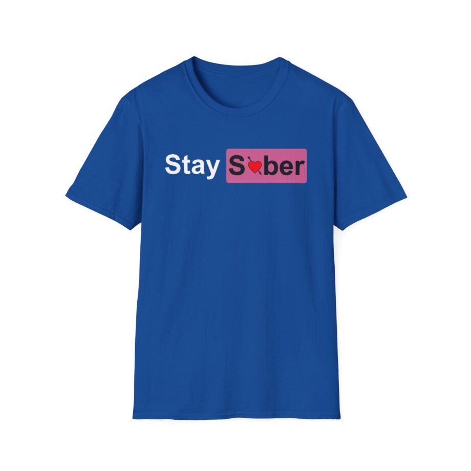 D’aydrian Harding Stay Sober Valentine's Day Unisex Softstyle T-shirt