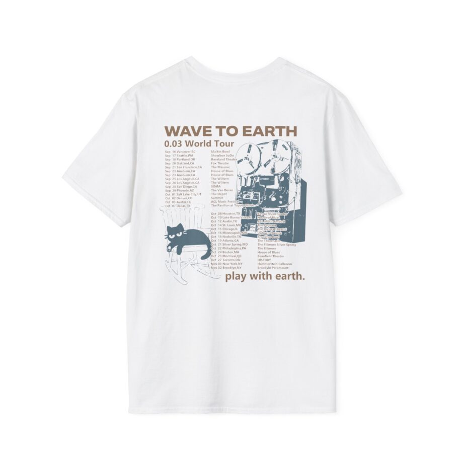 Wave to Earth 0.03 Na Tour Unisex Softstyle T-Shirt