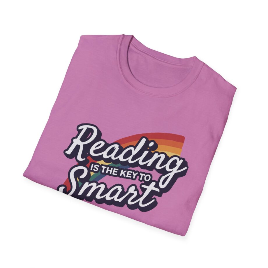 Nate Bargatze Reading is the Key to Smart Unisex Softstyle T-Shirt