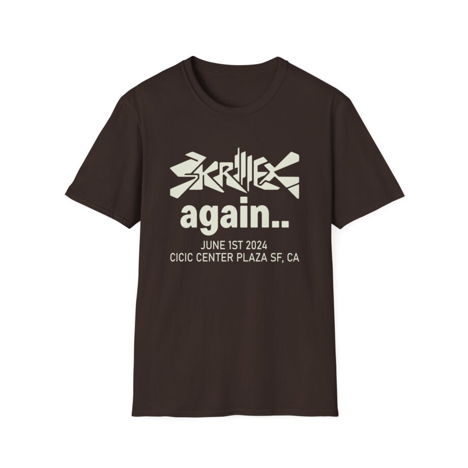Skrillex Fred Again Civic Center  Unisex Softstyle T-Shirt
