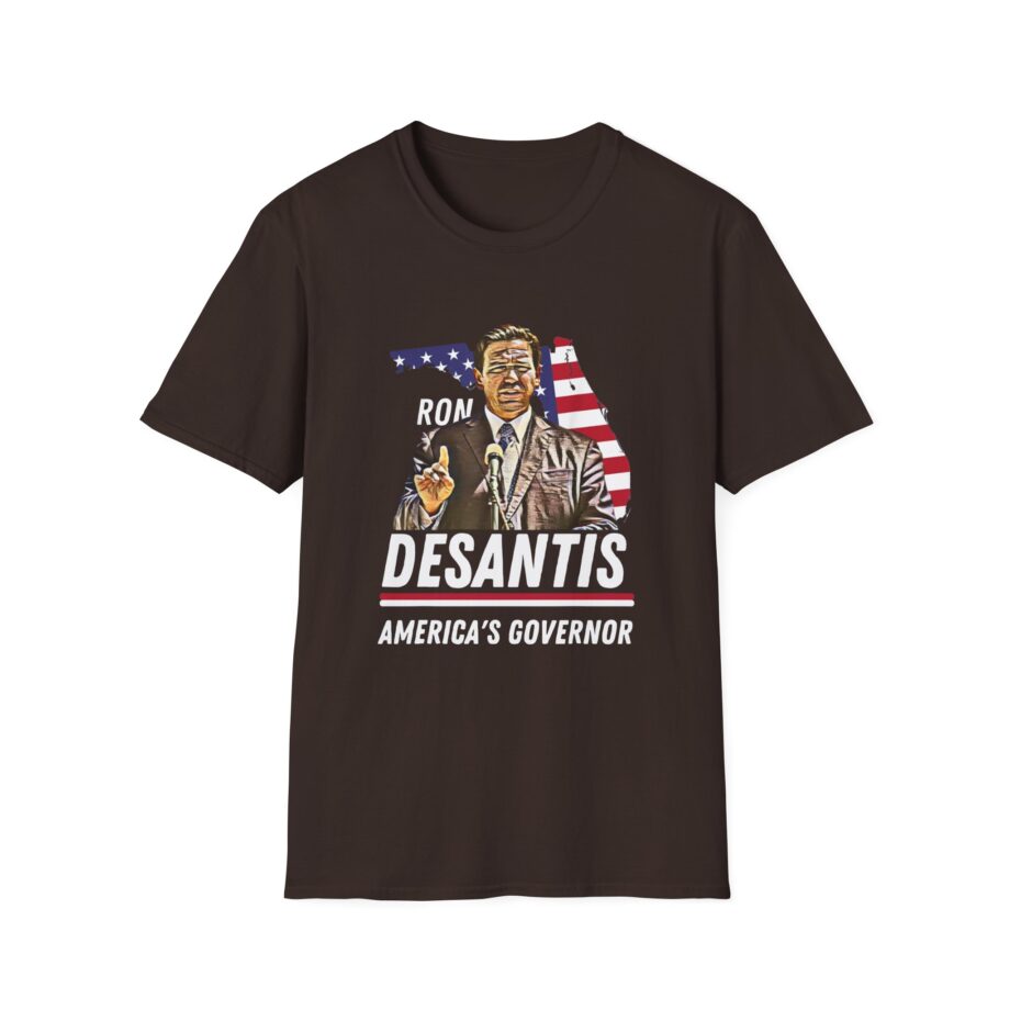 Ron Desantis America's Governor Unisex Softstyle T-shirt