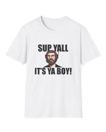 Zackrawrr Sup Yall It's Ya Boy Unisex Softstyle T-shirt