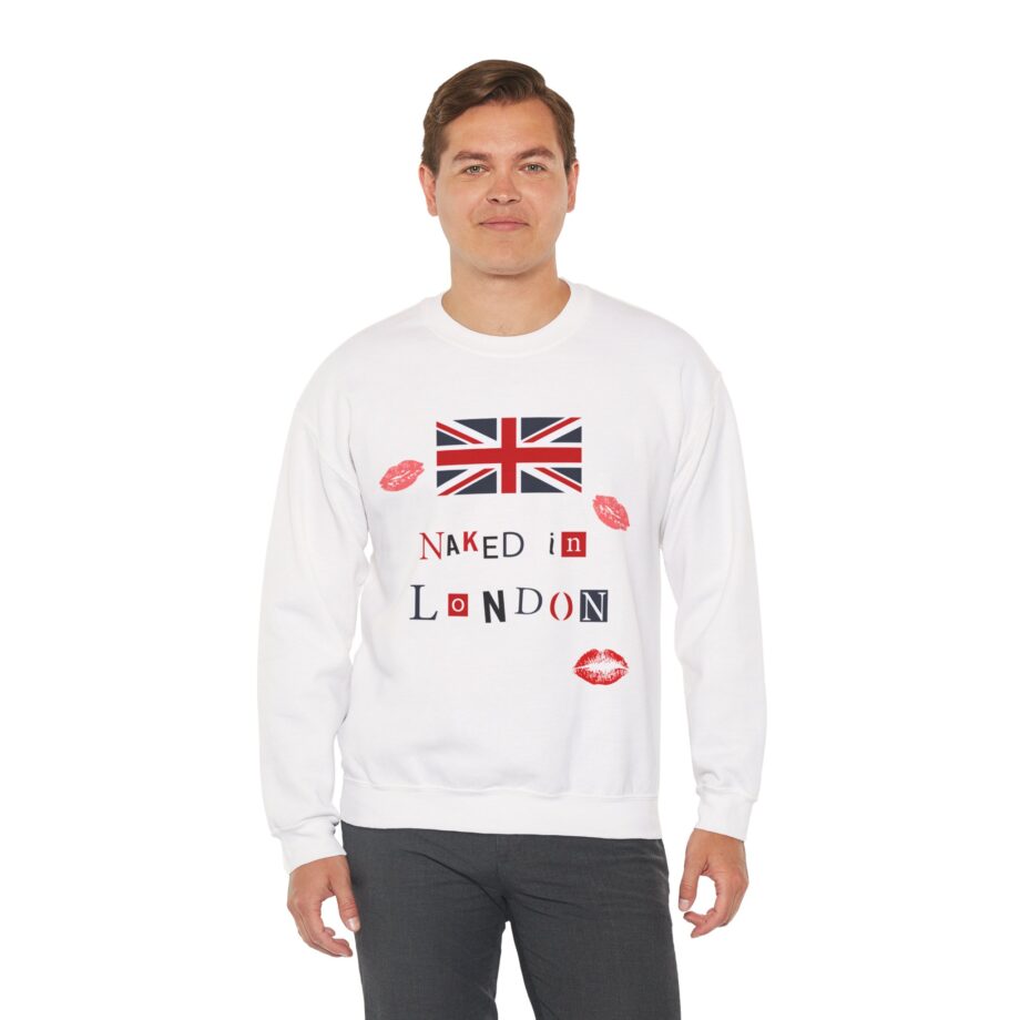 Chappell Roan Naked in London Unisex Heavy Blend Crewneck Sweatshirt