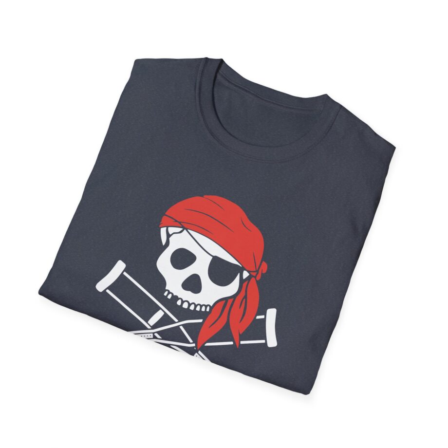 Jackass Skull and Crutches Unisex Softstyle T-Shirt