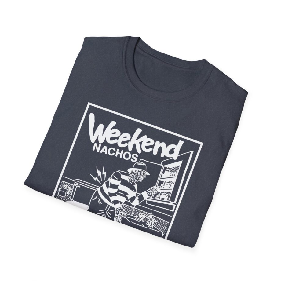 Weekend Nachos I Writhe in Pain Unisex Softstyle Tee