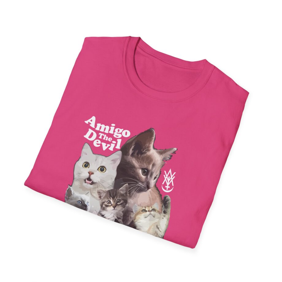 Amigo the Devil  Too Many Puppies Unisex Softstyle T-shirt