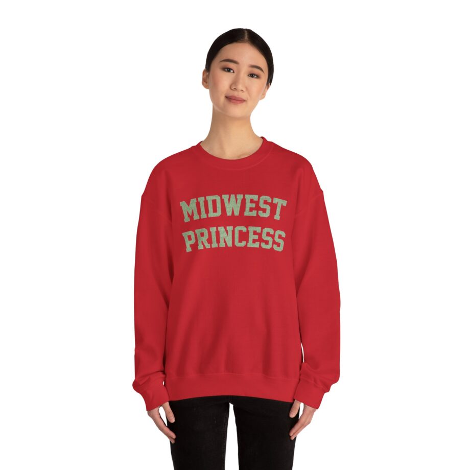 Chappell Roan Chappell Roan  Midwest Princess Collegiate Unisex Heavy Blend Crewneck Sweatshirt