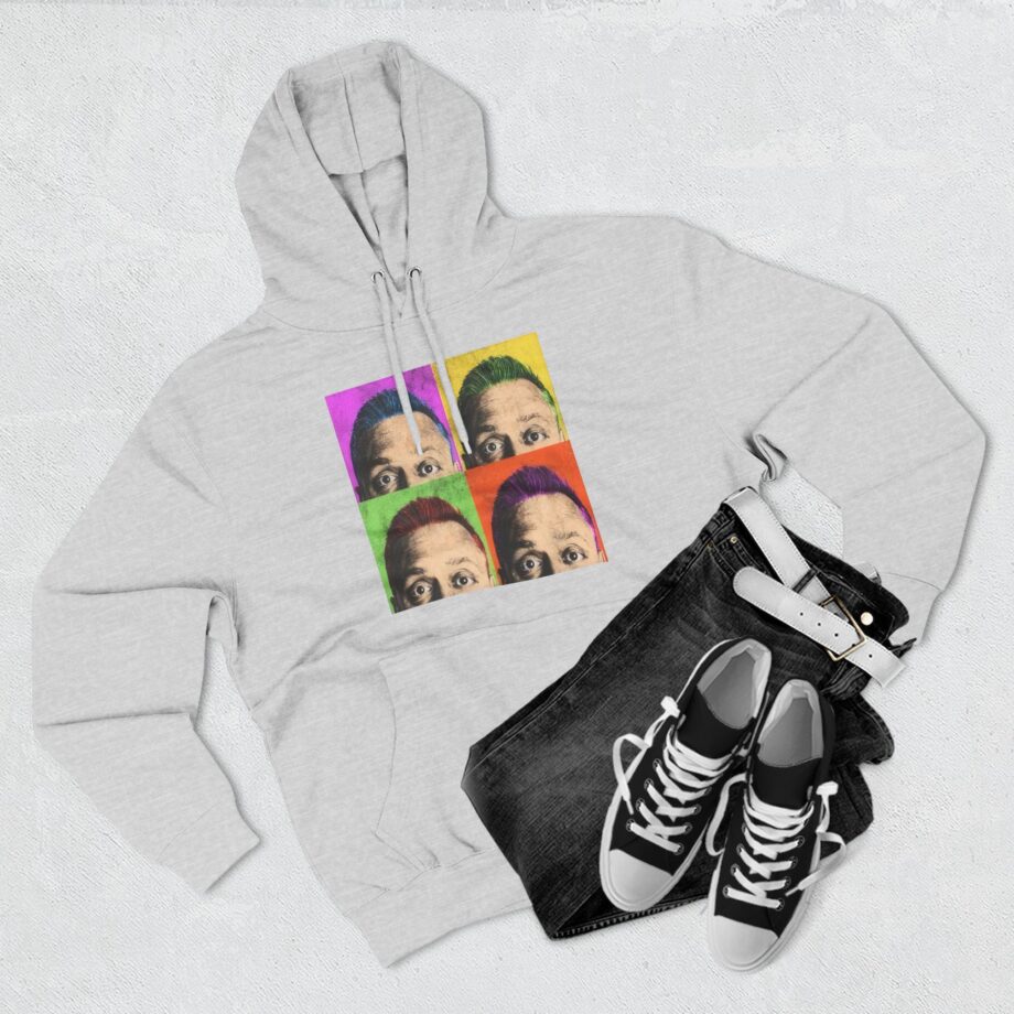 Nate Bargatze Three-Panel Fleece Hoodie