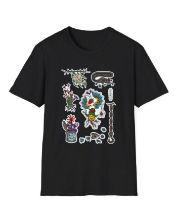 Billy Strings Flash Sheet Unisex Softstyle T-shirt