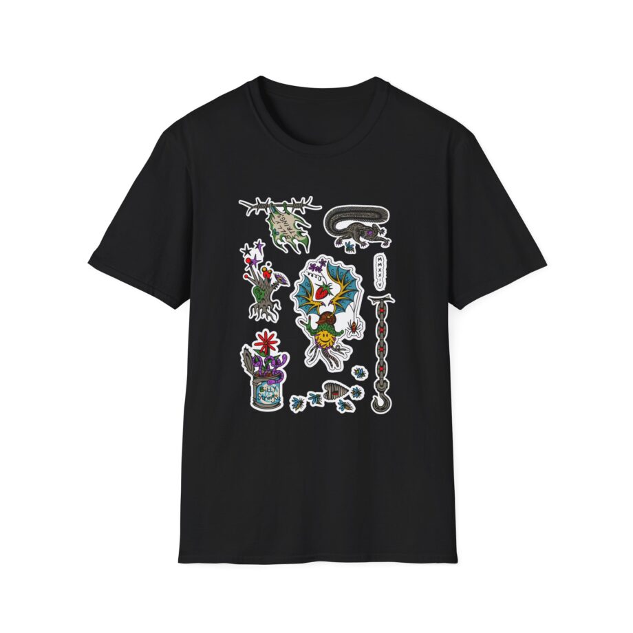 Billy Strings Flash Sheet Unisex Softstyle T-shirt