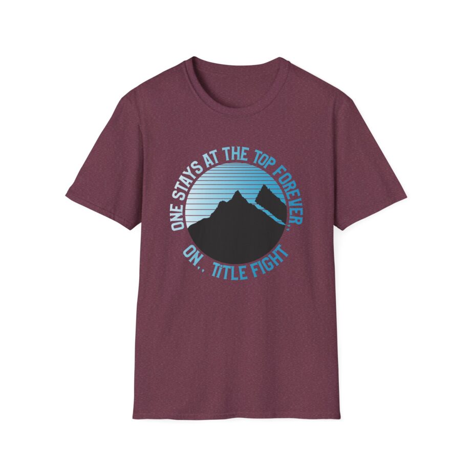 Title Fight Mountain unisex softstyle t-shirt
