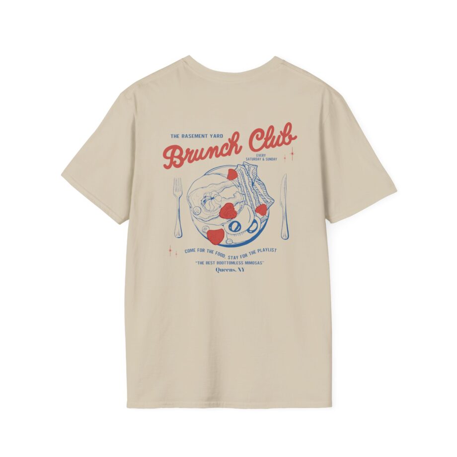 Basement Yard Brunch Club Diner Unisex Softstyle T-shirt