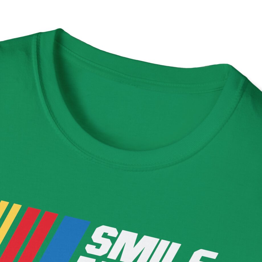 Roman Atwood Smile More Racing Unisex Softstyle T-shirt